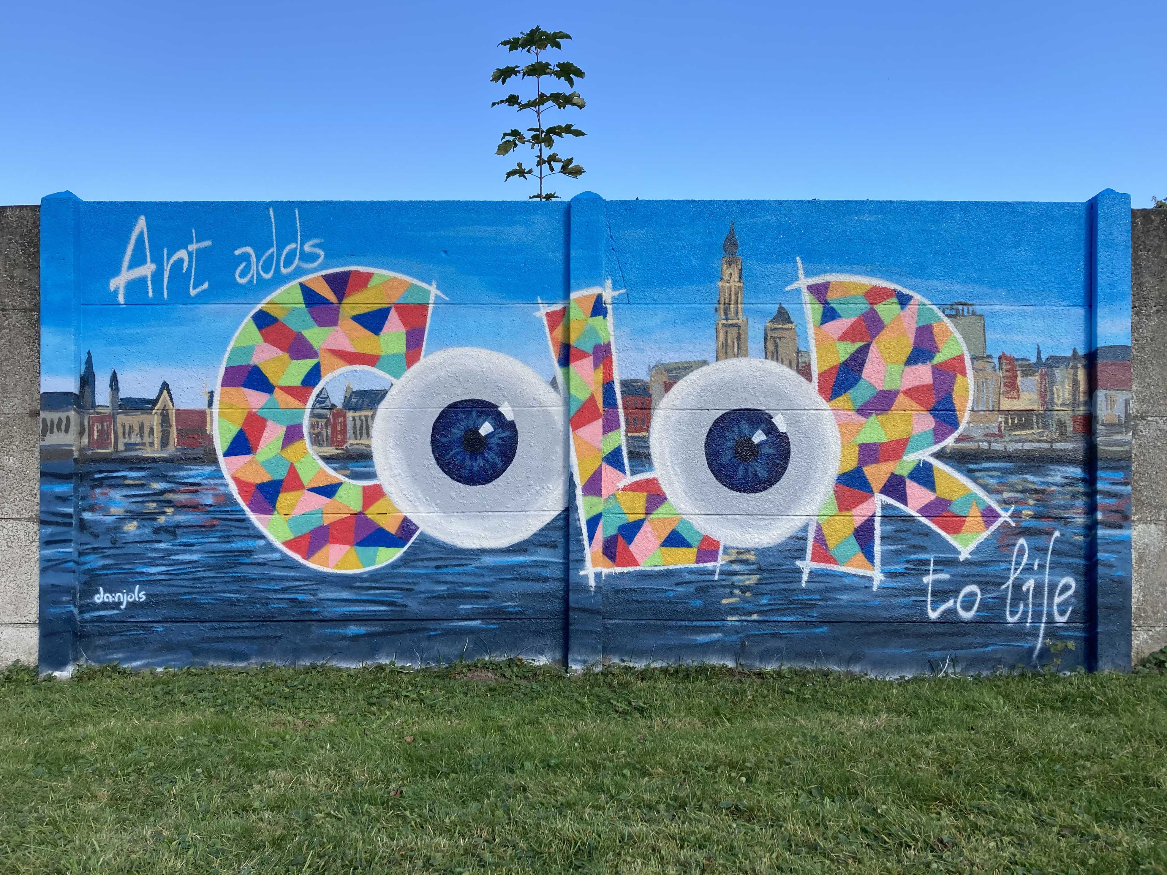 Graffiti Art adds color to life