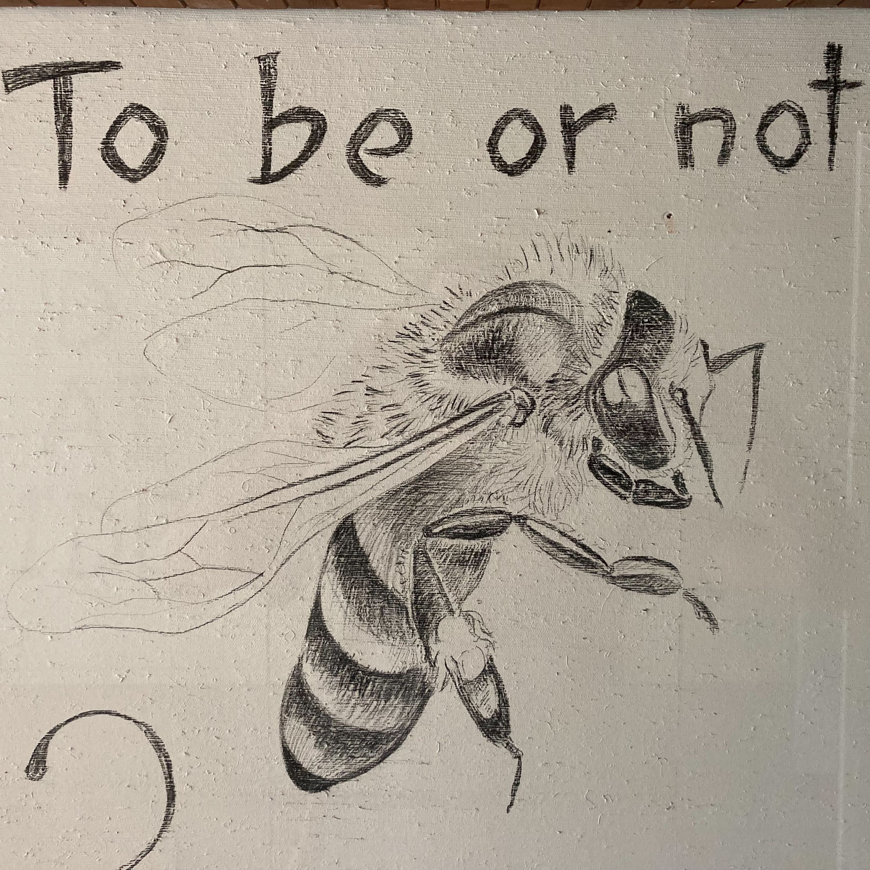 detail uit de mural 'red door' een kunstwerk in evolutie.