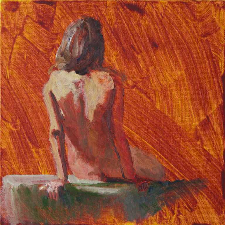 Schilderij 'Contemplation'