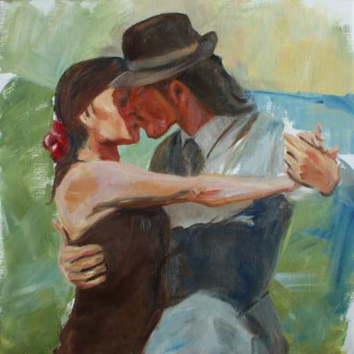 Painting tango Sensual