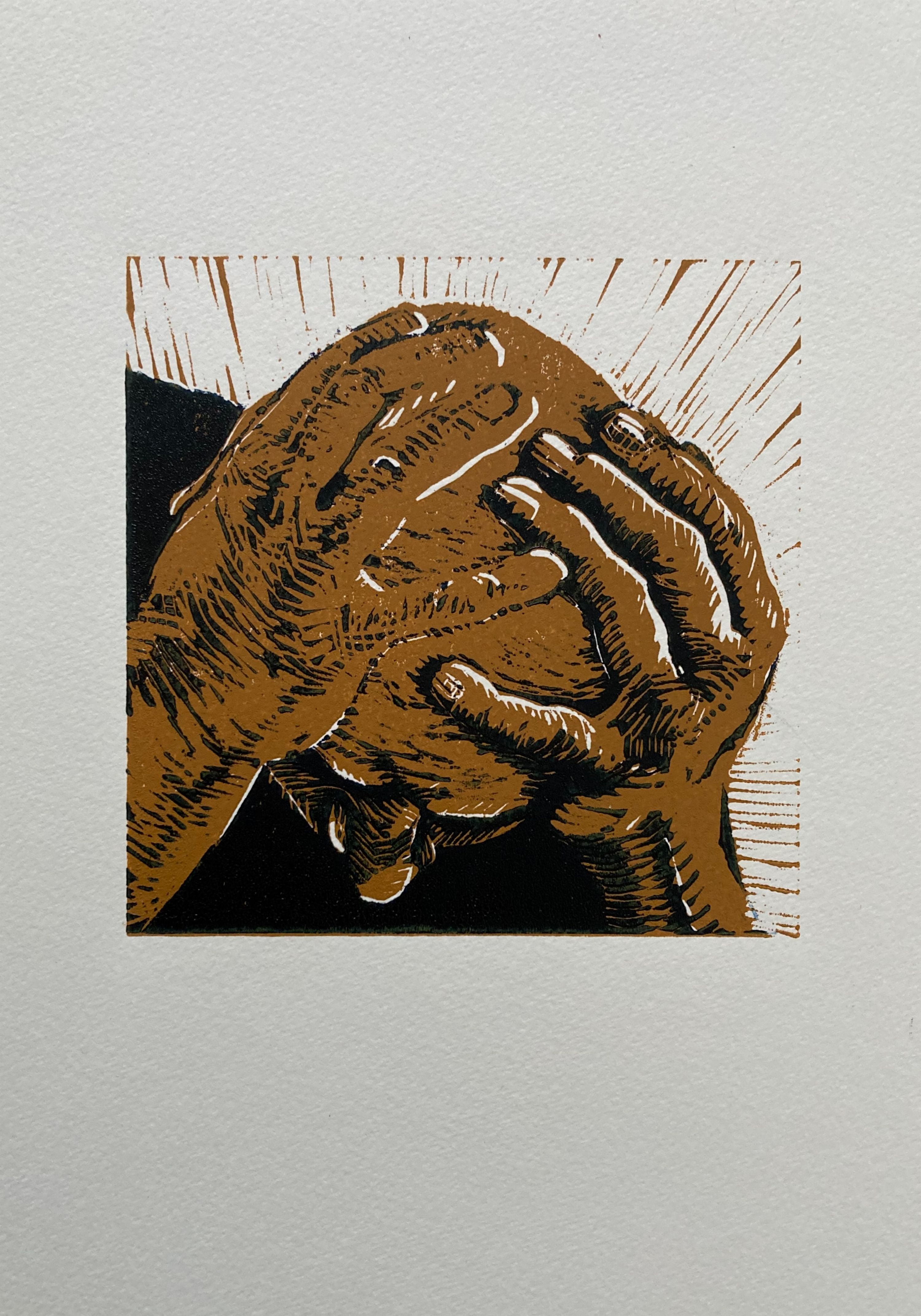 Kunst werk van da:njels: apelpisia - Drukinkt op Canson papier - 21 x 30 cm - 2026