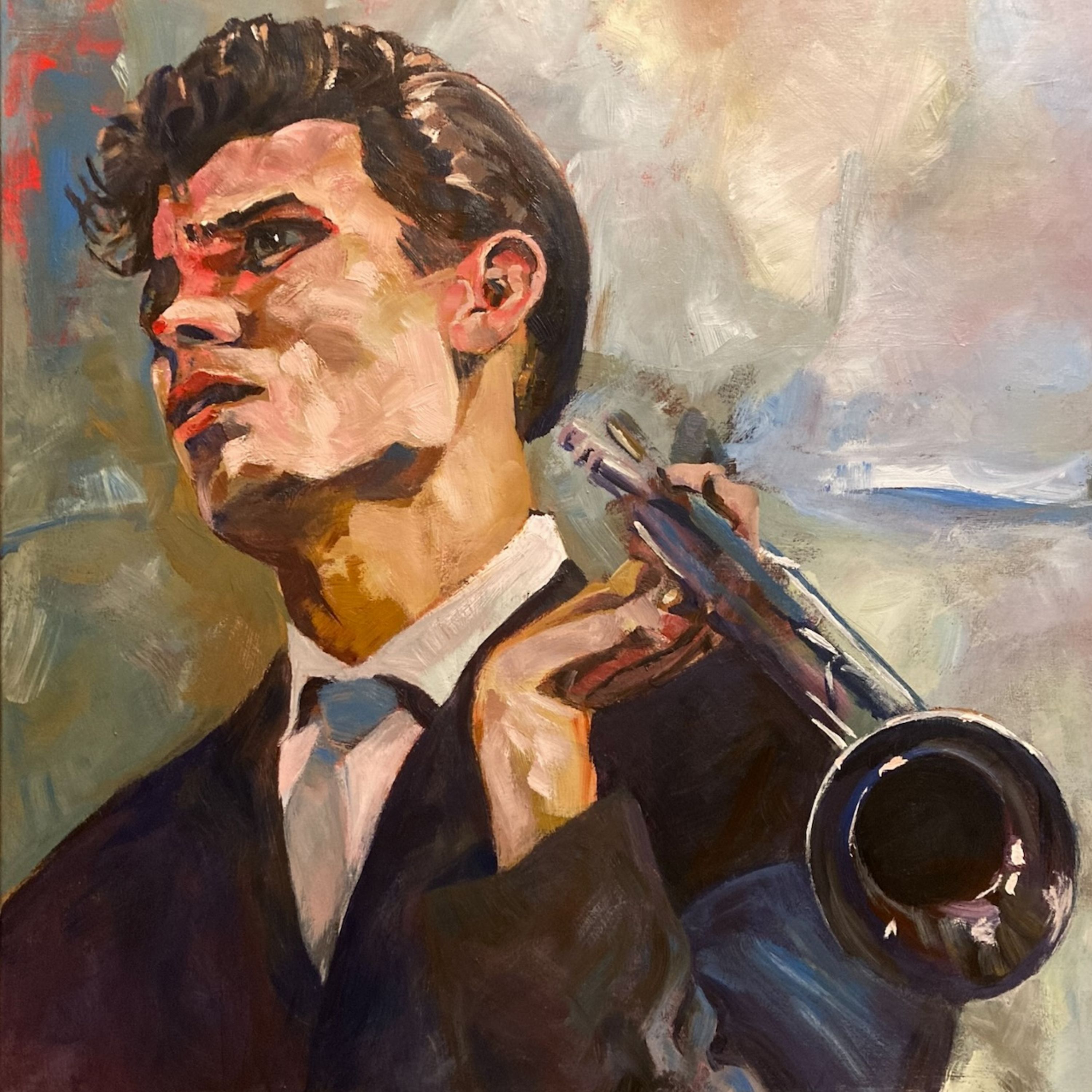 Kunst werk van da:njels: chet - Acrylverf op katoen - 60 x 60 cm - 2026